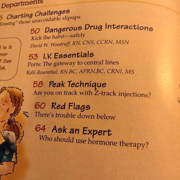 Nursing Made Incredibly Easy Magazine ARDS Antiarrhythmics Delirium 2005 - Picture 4 of 4